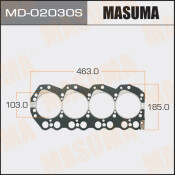 Прокладка ГБЦ Masuma, для двигателей QD32/E / QD32TI, арт. MD-02030 S