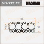 Прокладка головки блока цилиндров Masuma 4D33 (1/10)