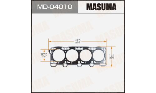 Прокладка ГБЦ Masuma, для двигателей R2, арт. MD-04010