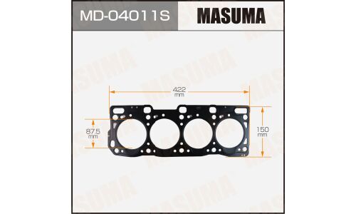 Прокладка ГБЦ Masuma, для двигателей R2 / RF, арт. MD-04011S
