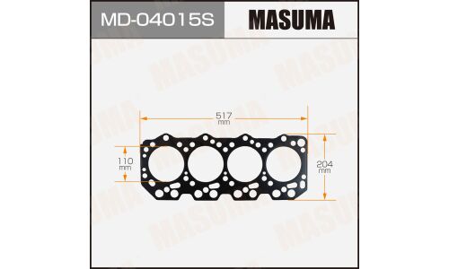 Прокладка ГБЦ Masuma, для двигателей TF, арт. MD-04015 S