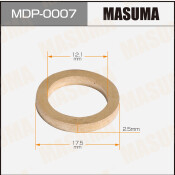 Кольцо уплотнительное топливной форсунки Masuma, латунь, 12.1х17.5х2.5мм, арт. MDP-0007