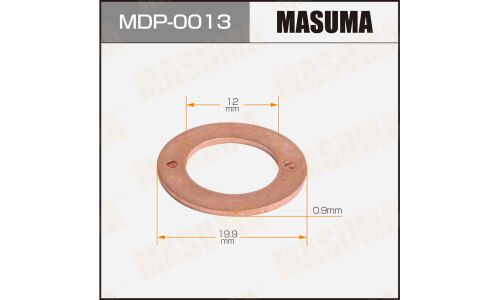Шайбы для форсунок Masuma (медн. обрат.) 16627-43G00, 12х19,9х0,9   TD2#, TD42, QD32