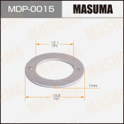 Кольцо уплотнительное топливной форсунки Masuma, 12.1х18.8х1мм, для Toyota, с двигателями  #C / #L / 1HZ / 1KZ / 1PZ / 1N#, арт. MDP-0015