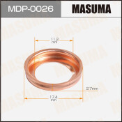 Шайба (прокладка) для болта маслосливного MASUMA, NISSAN 11.2x17.4x2.7