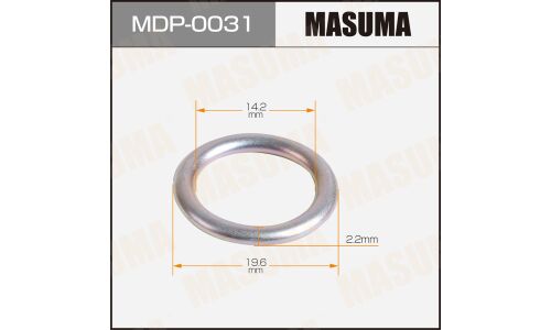 Шайба (прокладка) для болта маслосливного MASUMA, VAG 14.2x19.6x2.2