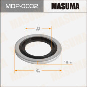 Шайба (прокладка) для болта маслосливного MASUMA, RENAULT 14x24x1.5