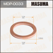 Шайба (прокладка) для болта маслосливного MASUMA, BMW 12.4x15.8x1.4 [уп.50]
