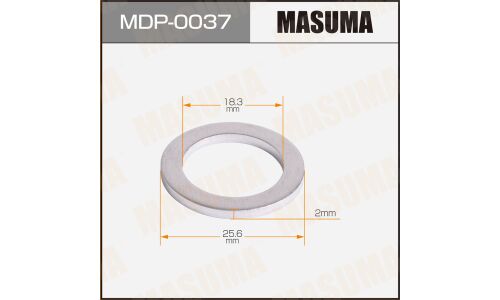 Шайба (прокладка) для болта маслосливного АКПП MASUMA, HONDA 18.3x25.6x2
