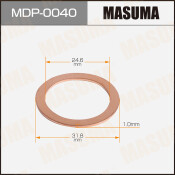 Шайба (прокладка) для болта маслосливного MASUMA, TOYOTA 31.8x24.6x1 [уп.50]