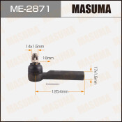 Наконечник рулевой тяги Masuma, арт. ME-2871