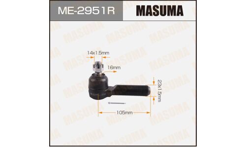 Наконечник рулевой тяги Masuma, правый, арт. ME-2951R