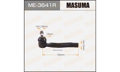 Наконечник рулевой тяги Masuma, правый, арт. ME-3641R