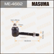 Наконечник рулевой тяги Masuma, арт. ME-4682