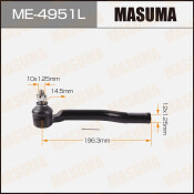 Наконечник рулевой тяги Masuma, левый, арт. ME-4951L
