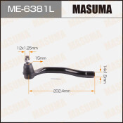 Наконечник рулевой тяги Masuma, левый, арт. ME-6381L