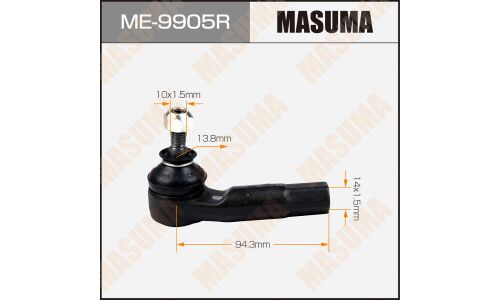 Наконечник рулевой тяги Masuma, для Mazda 2, арт. ME-9905R