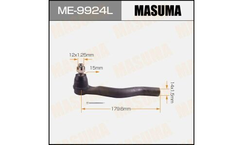 Наконечник рулевой тяги Masuma, левый, арт. ME-9924L