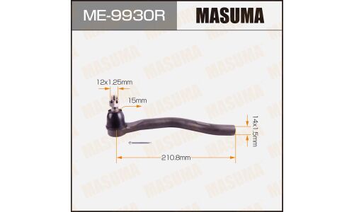 Наконечник рулевой тяги Masuma, правый, арт. ME-9930R