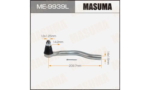 Наконечник рулевой тяги MASUMA HONDA INSIGHT / ZE4 LH