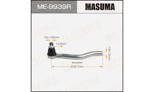 Наконечник рулевой тяги MASUMA HONDA INSIGHT / ZE4 RH