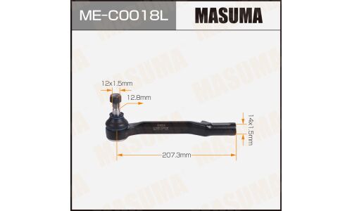 Наконечник рулевой тяги MASUMA CHERY ARRIZO 8 20- LH