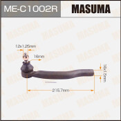 Наконечник рулевой тяги Masuma, правый, арт. ME-C1002R