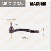 Наконечник рулевой тяги Masuma, левый, арт. ME-C4003L