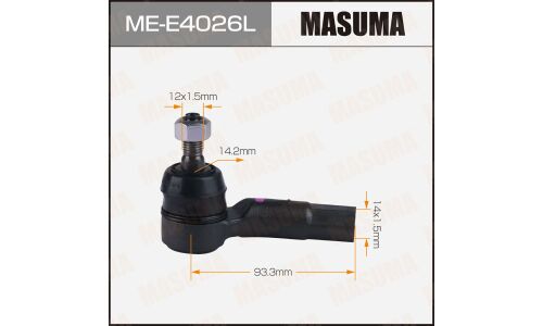 Наконечник рулевой тяги Masuma, для Skoda Rapid, арт. ME-E4026L