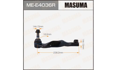Наконечник рулевой тяги Masuma, для BMW X1 (F48), арт. ME-E4036R