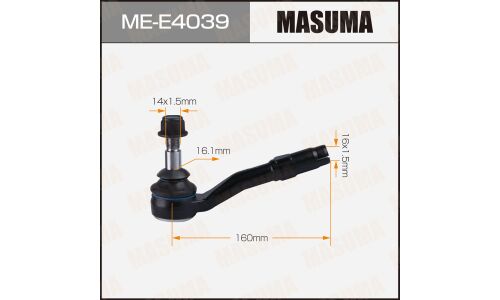 Наконечник рулевой тяги Masuma, для BMW 5-Series (E6#), арт. ME-E4039