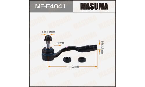 Наконечник рулевой тяги Masuma, для BMW X3 (F25), арт. ME-E4041