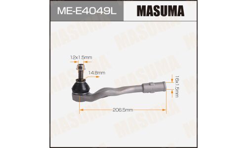 Наконечник рулевой тяги MASUMA AUDI A6 14-18 LH