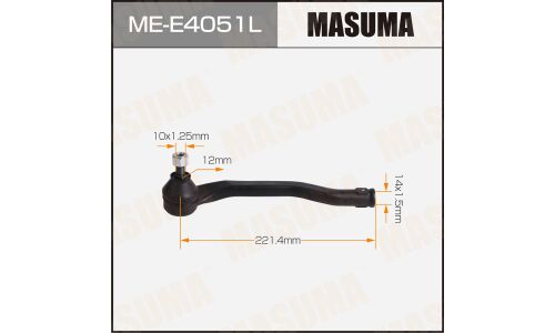 Наконечник рулевой тяги MASUMA RENAULT DUSTER I 10- LH
