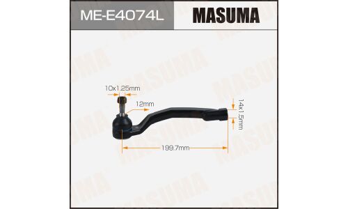 Наконечник рулевой тяги MASUMA RENAULT MEGANE II 02-09 LH