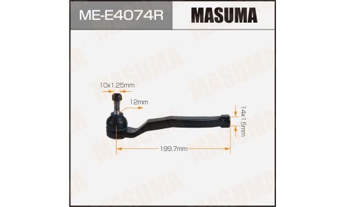 Наконечник рулевой тяги MASUMA RENAULT MEGANE II 02-09 RH