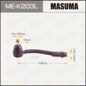 Наконечник рулевой тяги Masuma, левый, арт. ME-K203L