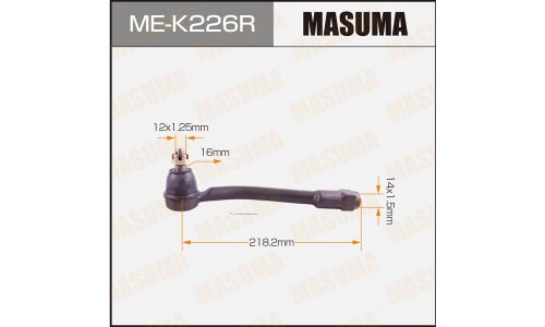 Наконечник рулевой тяги Masuma, правый, арт. ME-K226R