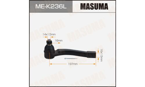 Наконечник рулевой тяги MASUMA SSANGYONG KYRON 05-08 LH