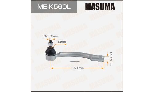 Наконечник рулевой тяги Masuma, для KIA Cerato, арт. ME-K560L