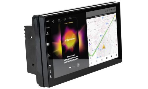 Мультимедийный центр Aspect AV-R74, 2 DIN, Android 11, 7" (1024x600), USB/AUX/Bluetooth, 4х50Вт, поддержка камеры заднего вида, с GPS