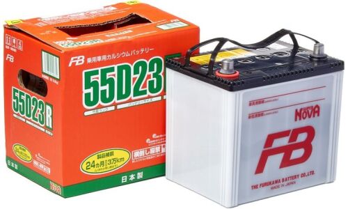 Аккумулятор FB Super Nova 55D23R, 60Ач, CCA 550A, обслуживаемый