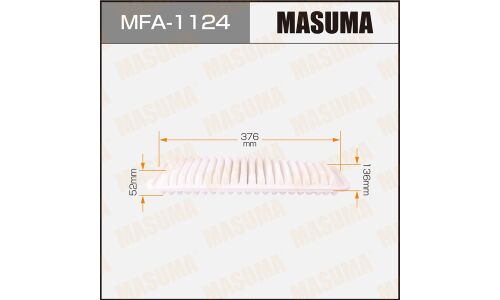 Фильтр воздушный Masuma A-1001, арт. MFA-1124