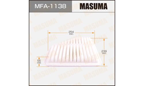 Фильтр воздушный Masuma A-1015, арт. MFA-1138