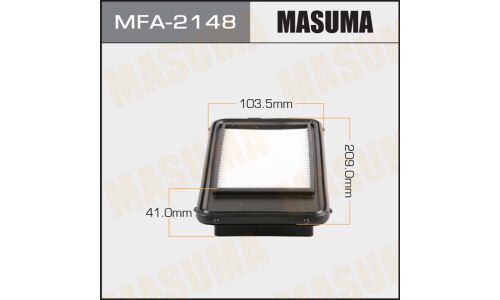 Фильтр воздушный Masuma A-2025, с масляной пропиткой, арт. MFA-2148
