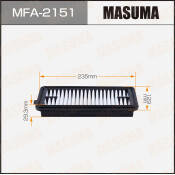 Фильтр воздушный Masuma, арт. MFA-2151