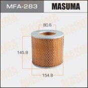 Фильтр воздушный Masuma A-160, арт. MFA-283