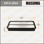 Фильтр воздушный Masuma A-161, арт. MFA-284