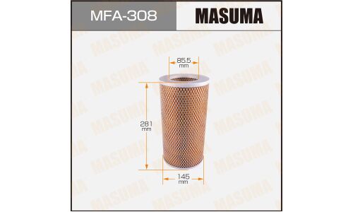 Фильтр воздушный Masuma A-185, арт. MFA-308
