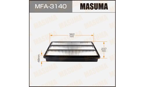 Фильтр воздушный Masuma A-3017, арт. MFA-3140